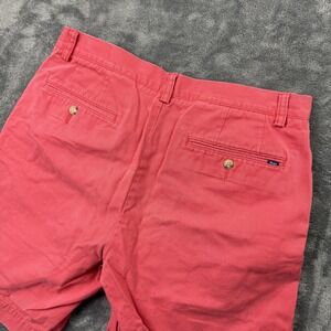 Polo Ralph Lauren Shorts Mens 33 Red Classic Fit 9" Chino Casual Summer Cotton